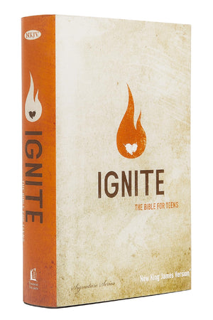 NKJV, Ignite, Hardcover: The Bible for Teens (Signature),Used