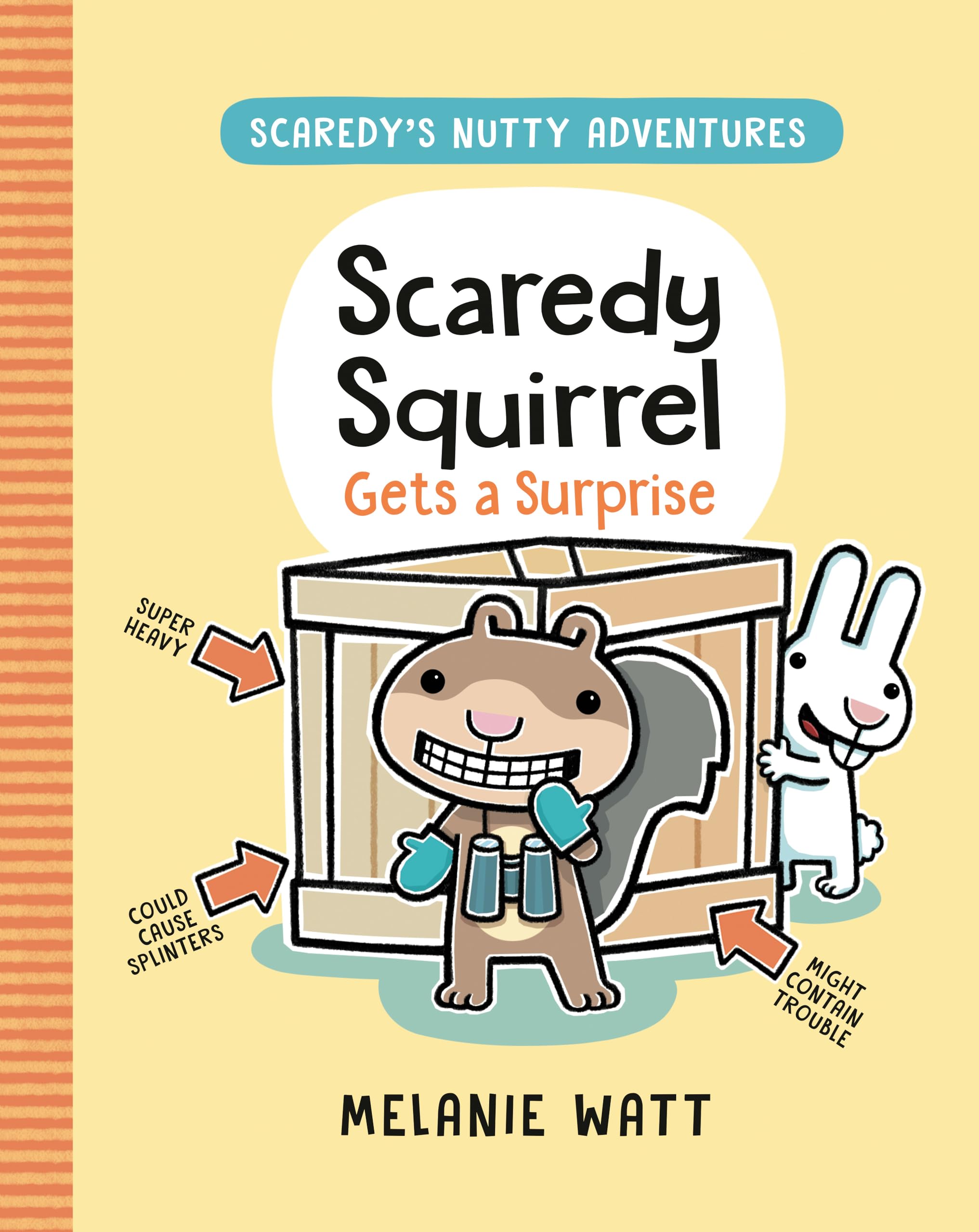 Scaredy Squirrel Gets A Surprise: (A Graphic Novel) (Scaredy'S Nutty Adventures),Used