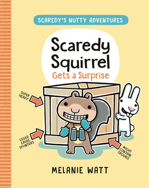Scaredy Squirrel Gets A Surprise: (A Graphic Novel) (Scaredy'S Nutty Adventures),Used