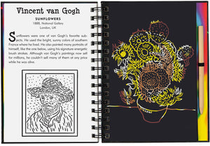 Scratch & Sketch Fine Art (Trace Along),Used