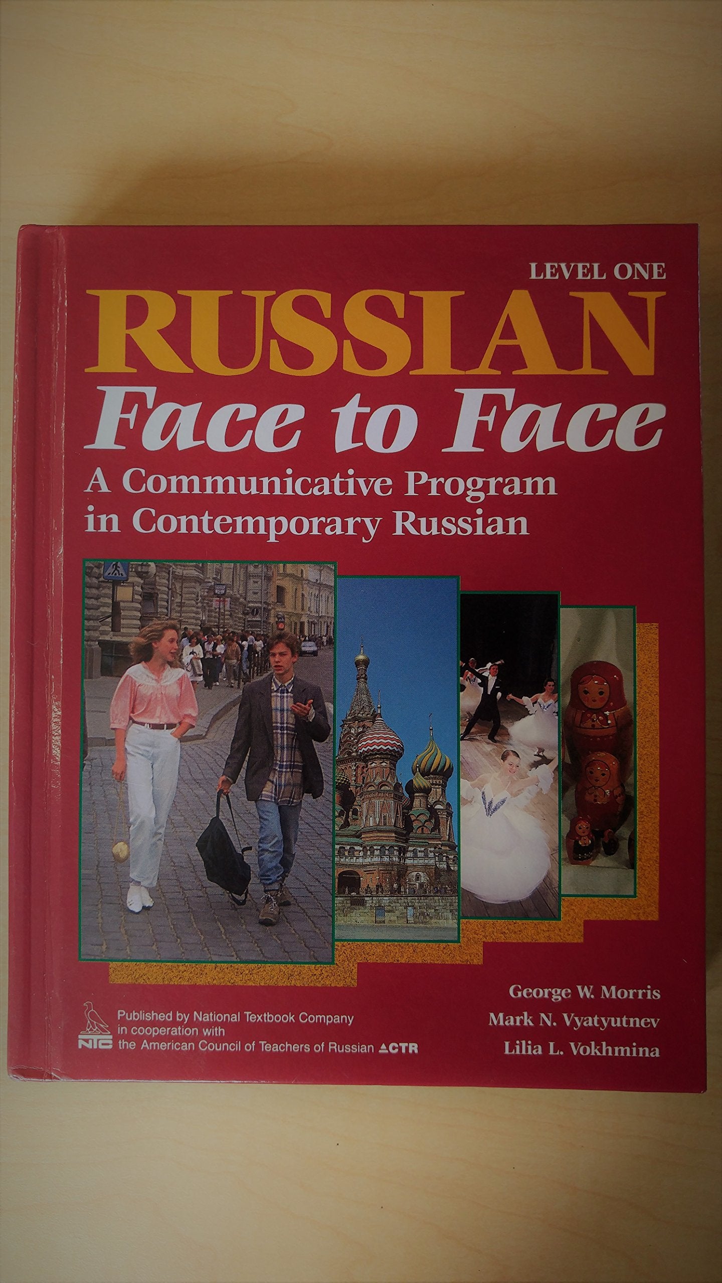 Russian Face to Face: A Communicative Program in Contemporary Russian (English and Russian Edition),Used