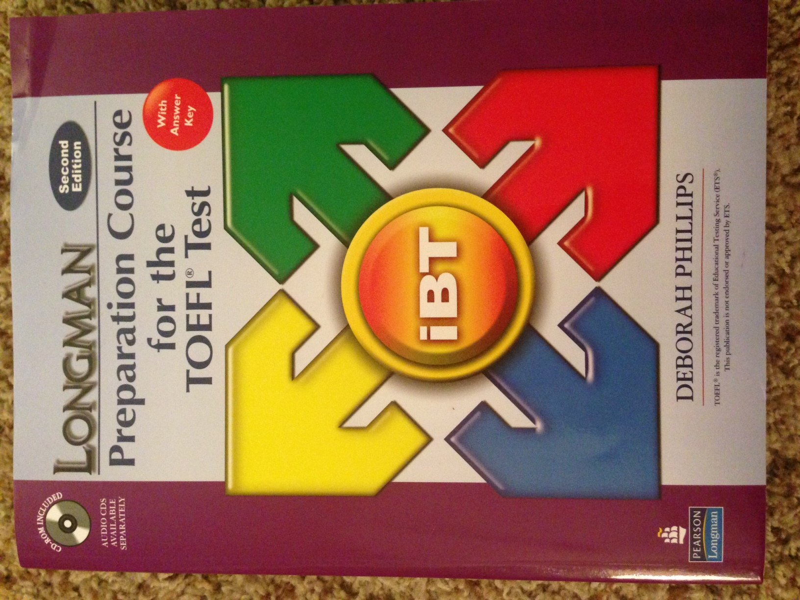 Longman Preparation Course For The TOEFL Test: The Next Generation IBT With Answer Key,Used