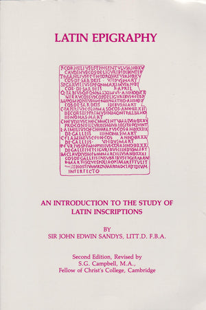 Latin Epigraphy,Used