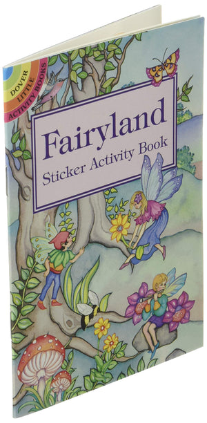 Fairyland Sticker Activity Book (Dover Little Activity Books: Fantasy),Used