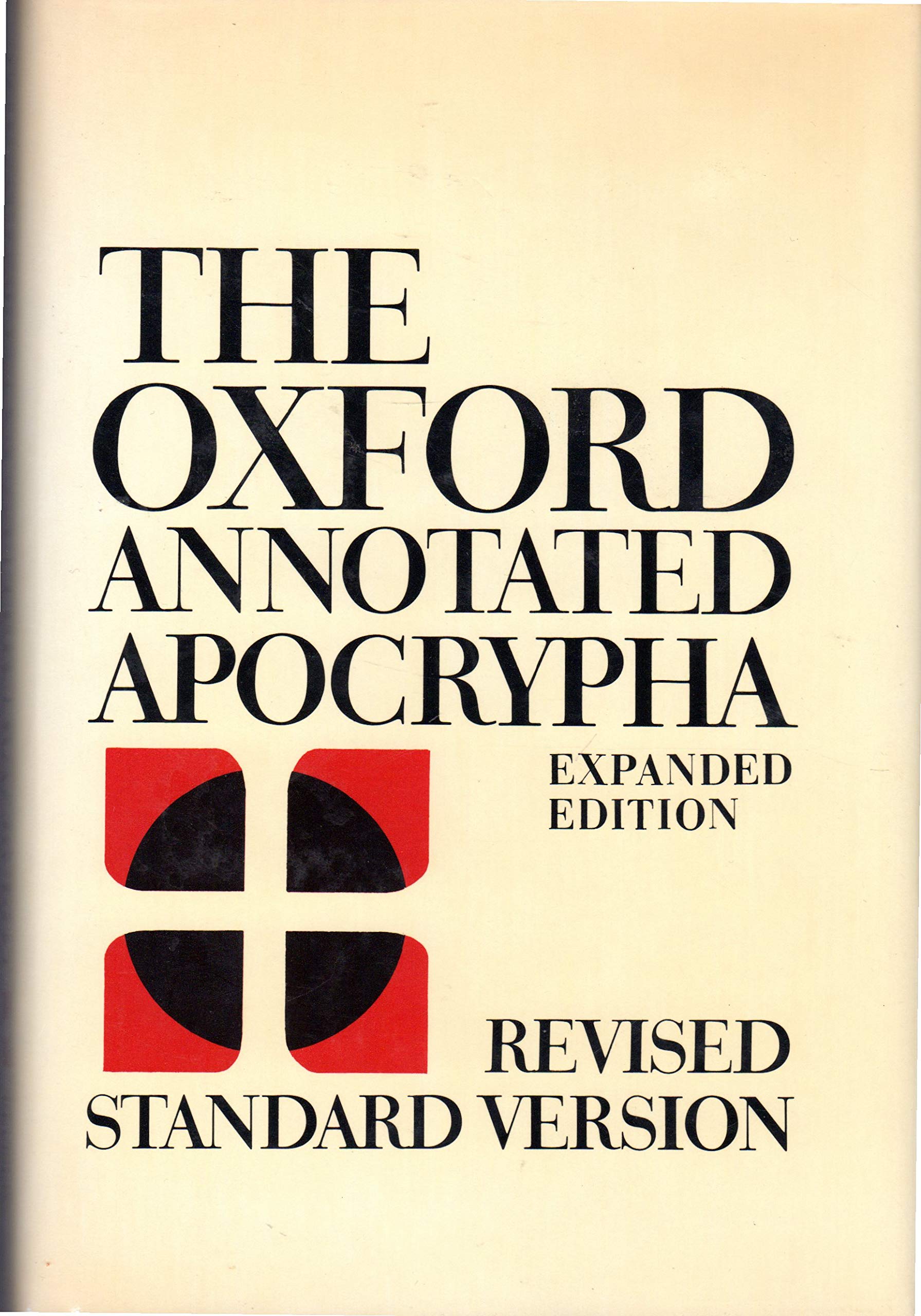 Oxford Annotated Apocrypha: The Apocrypha of the Old Testament,Used