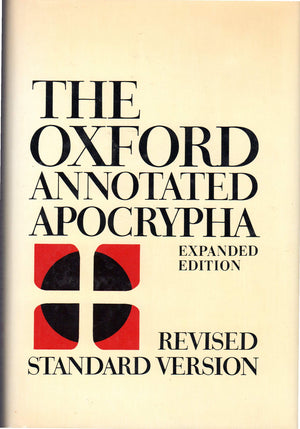 Oxford Annotated Apocrypha: The Apocrypha of the Old Testament,Used