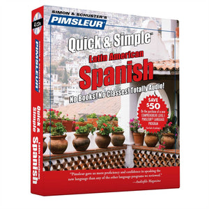 Pimsleur Quick & Simple Latin American Spanish,New