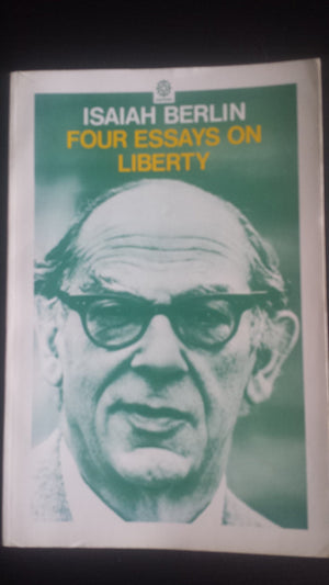 Four Essays on Liberty,New