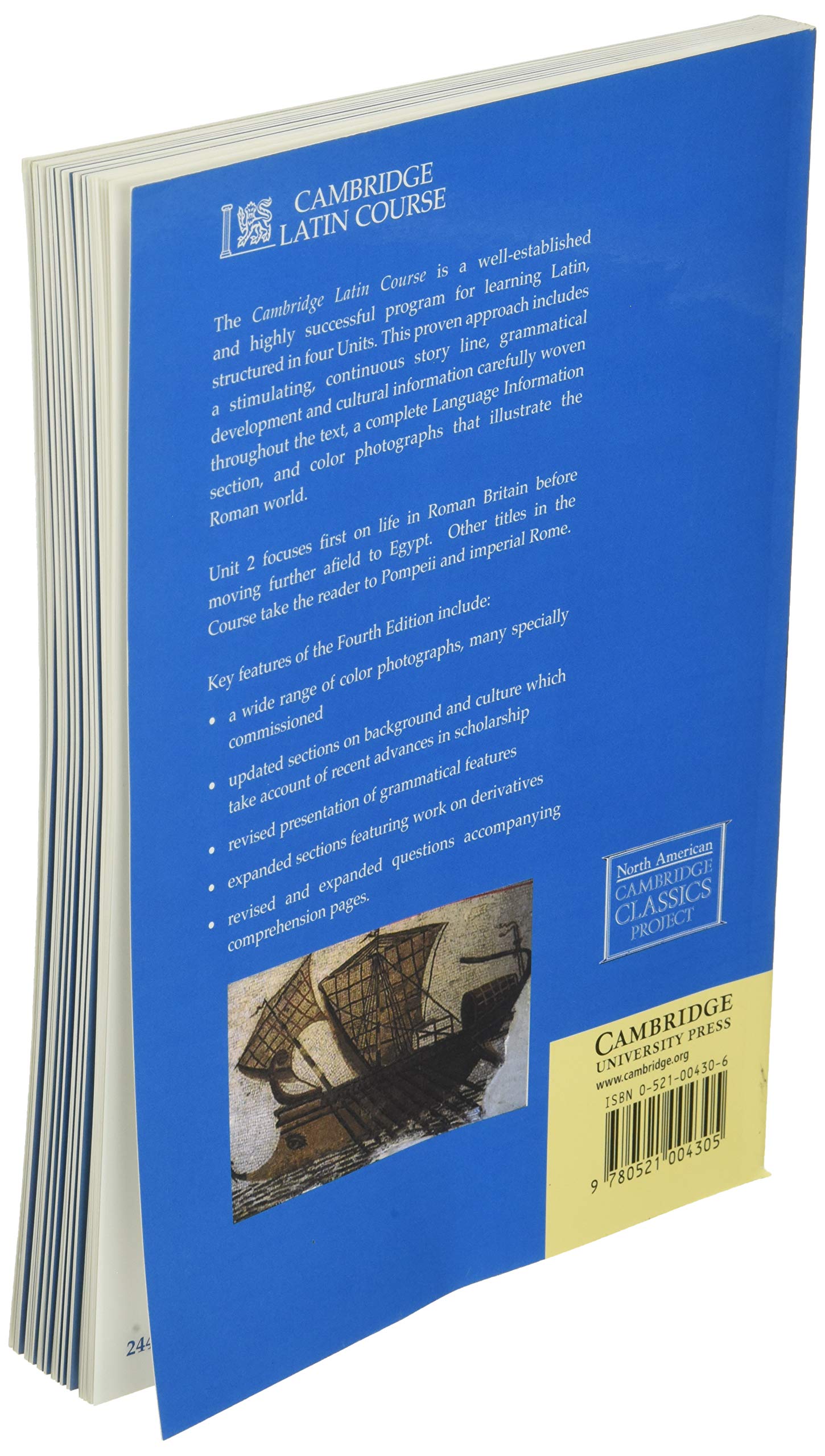Cambridge Latin Course, Unit 2: The North American, 4Th Edition (North American Cambridge Latin Course) (English And Latin Editi
