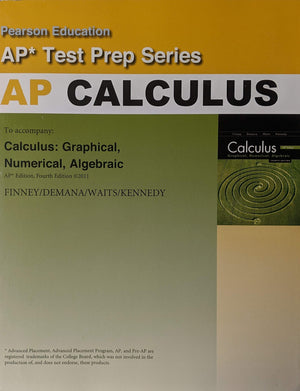 Title: PREPARING FOR CALCULUS AP EXAM,Used