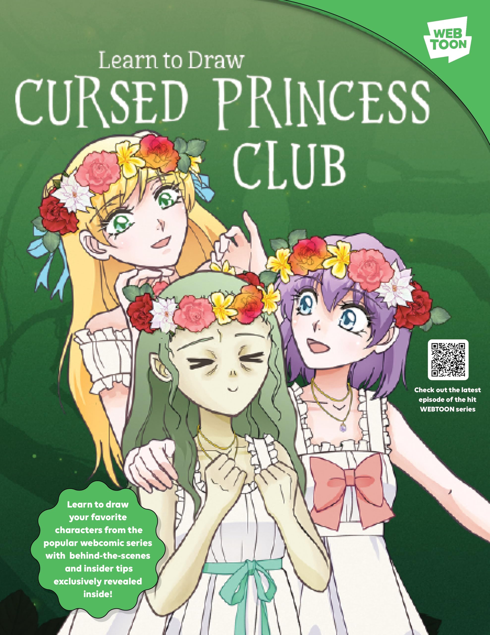 Learn To Draw Cursed Princess Club: Learn To Draw Your Favorite Characters From The Popular Webcomic Series With Behindthescen,Used