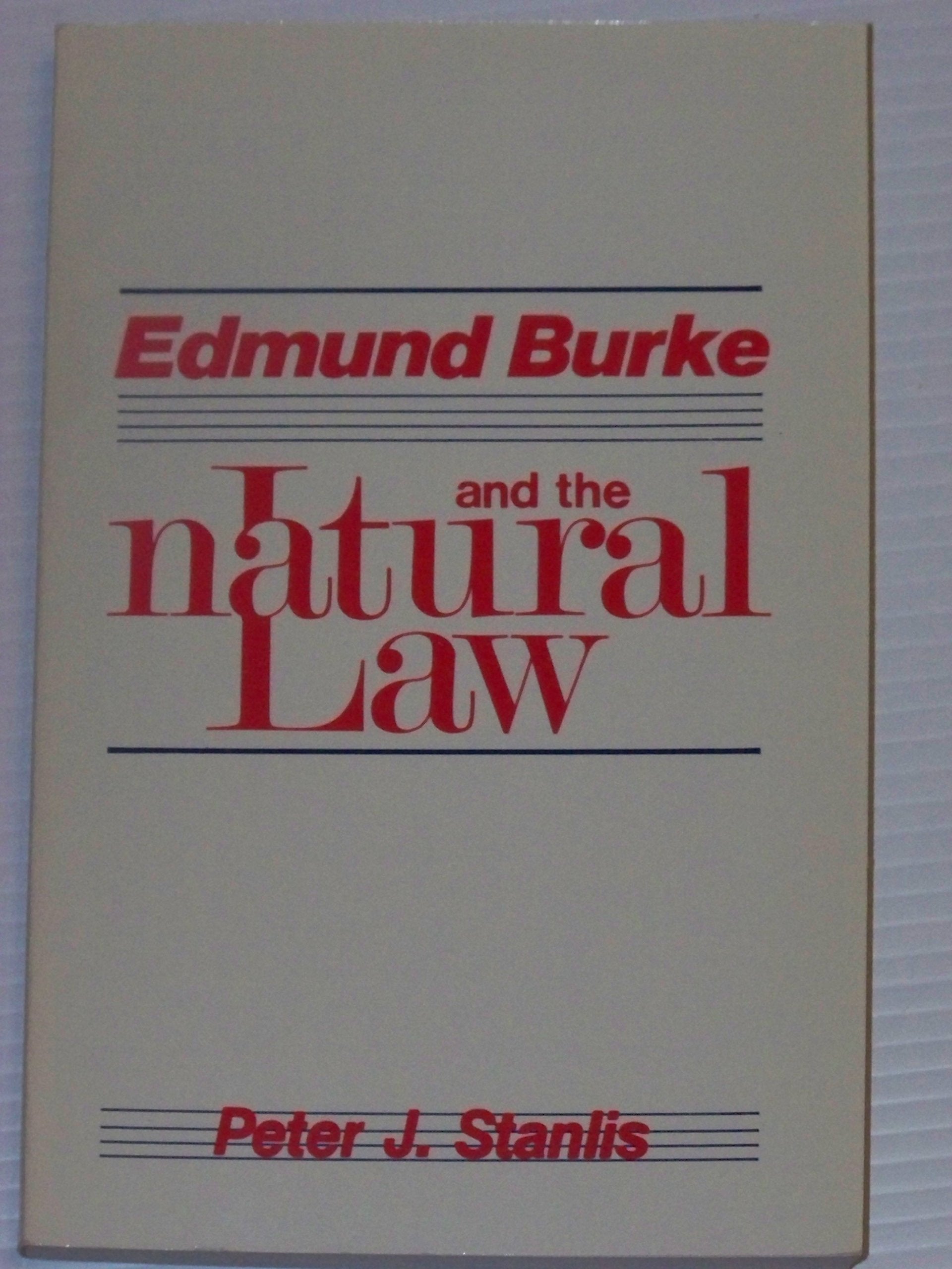 Edmund Burke And The Natural Law