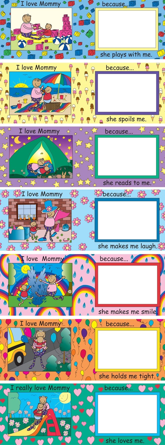 I Love Mommy Because: A Photo Keepsake,Used