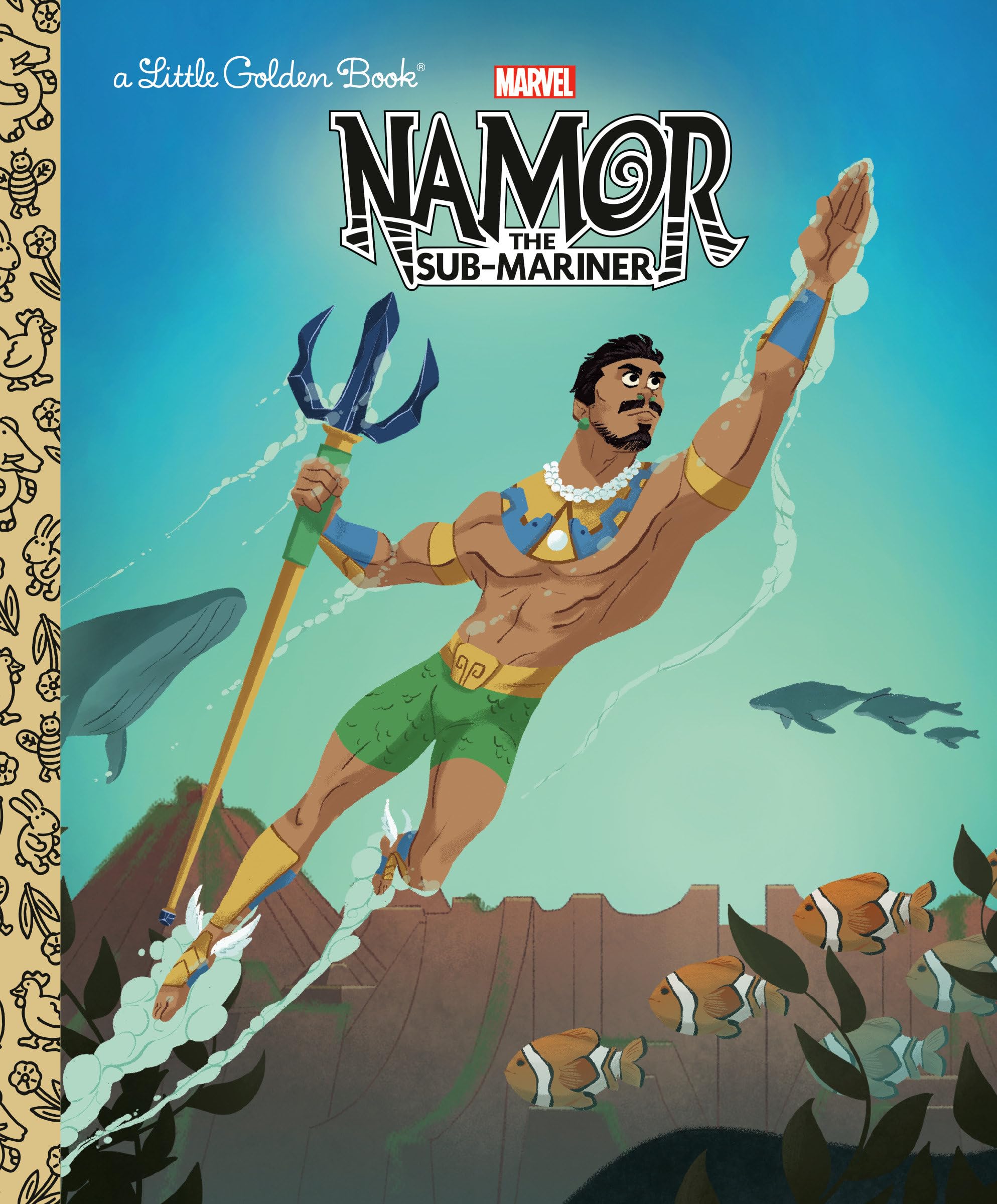 Namor The Submariner Little Golden Book (Marvel),New