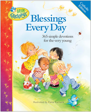 Blessings Every Day: 365 Simple Devotions for the Very Young (Little Blessings) Catholic Edition,Used