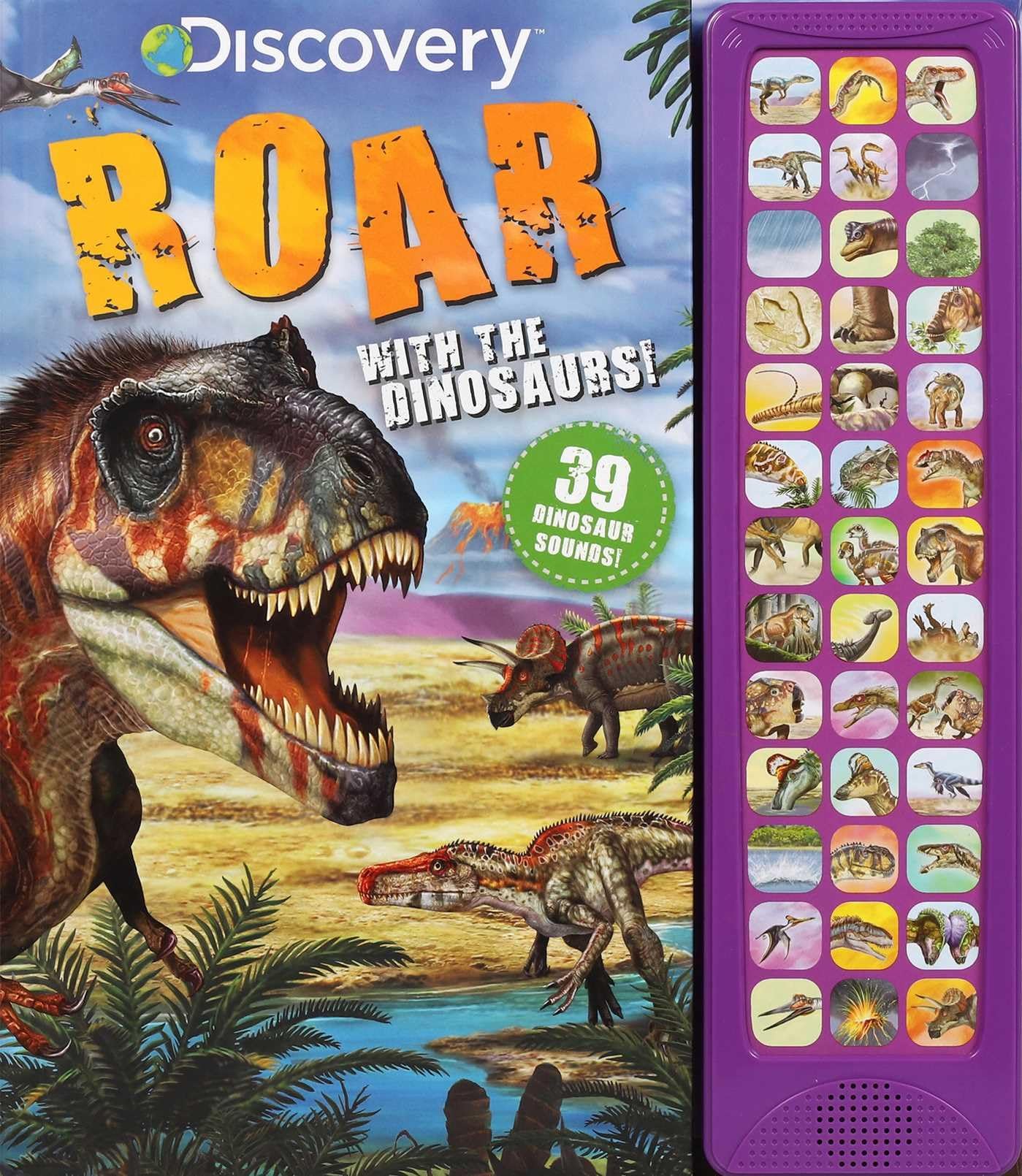Discovery: Roar with the Dinosaurs! (39Button Sound Books)