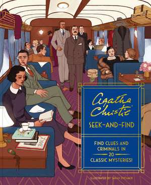 Agatha Christie SeekAndFind: Find Clues And Criminals In 20 Classic Mysteries!