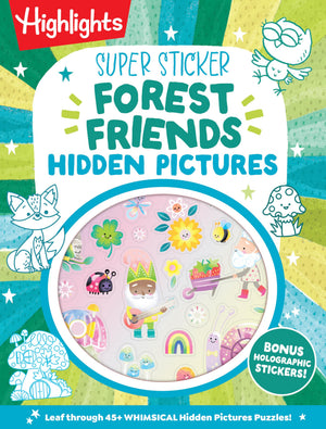 Super Sticker Forest Friends Hidden Pictures (Hidden Pictures Sticker Books)