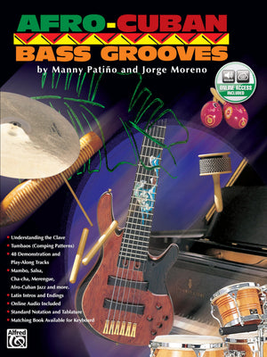 AfroCuban Bass Grooves: Book & Online Audio