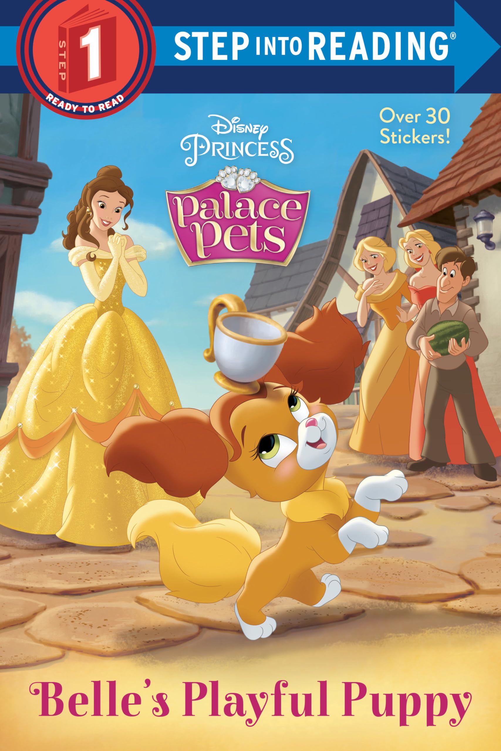 Belle'S Playful Puppy (Disney Princess: Palace Pets) (Step Into Reading),New