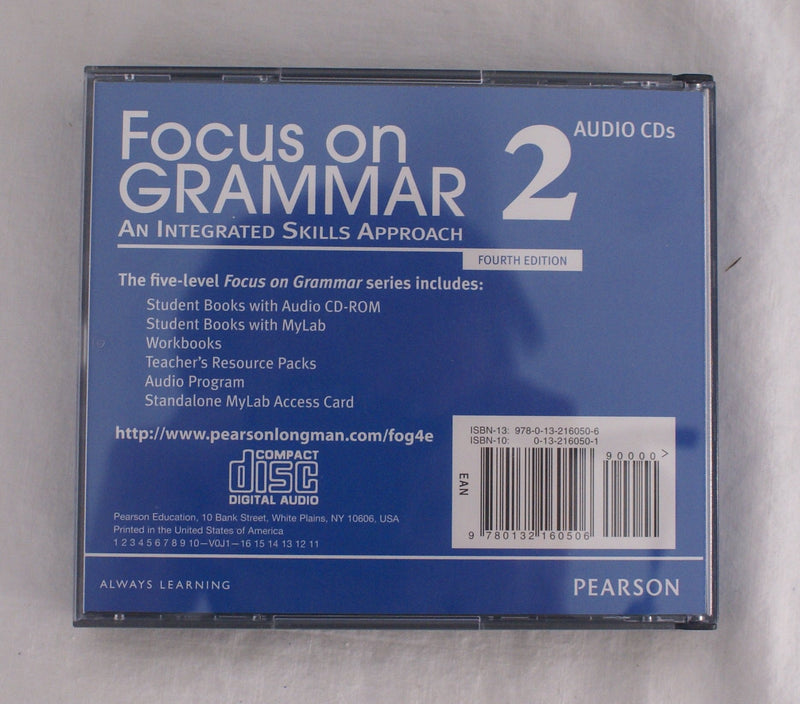 VE FOCUS GR. (2) 4E CLASS AUDIO CDS,Used