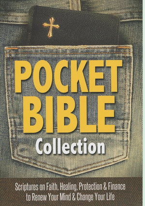 Pocket Bible Collection: Scriptures on Faith, Healing, Protection & Finance to Renew Your Mind & Change Your Life,New