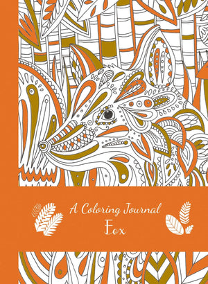 A Coloring Journal Fox,Used