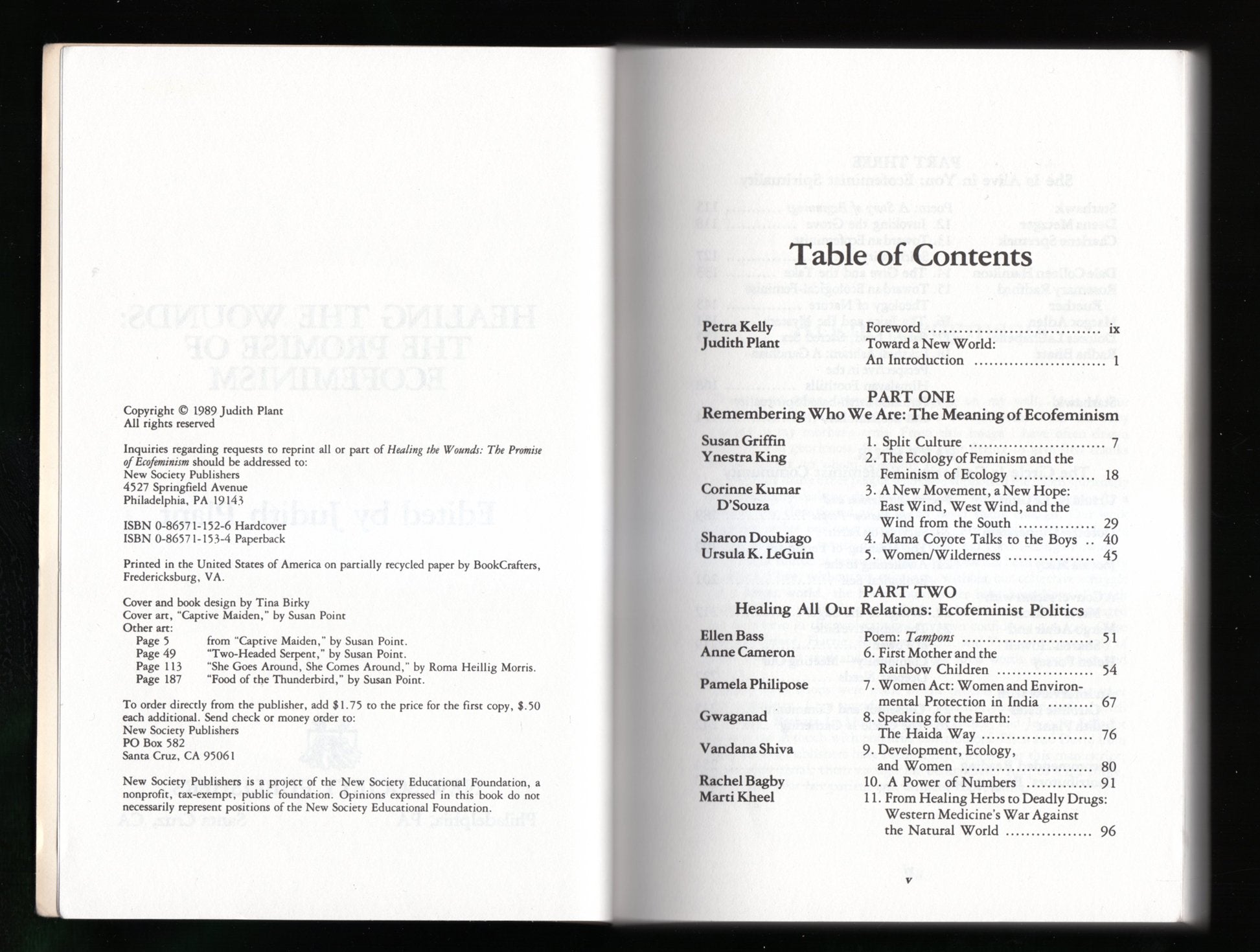 Healing The Wounds: The Promise Of Ecofeminism-new