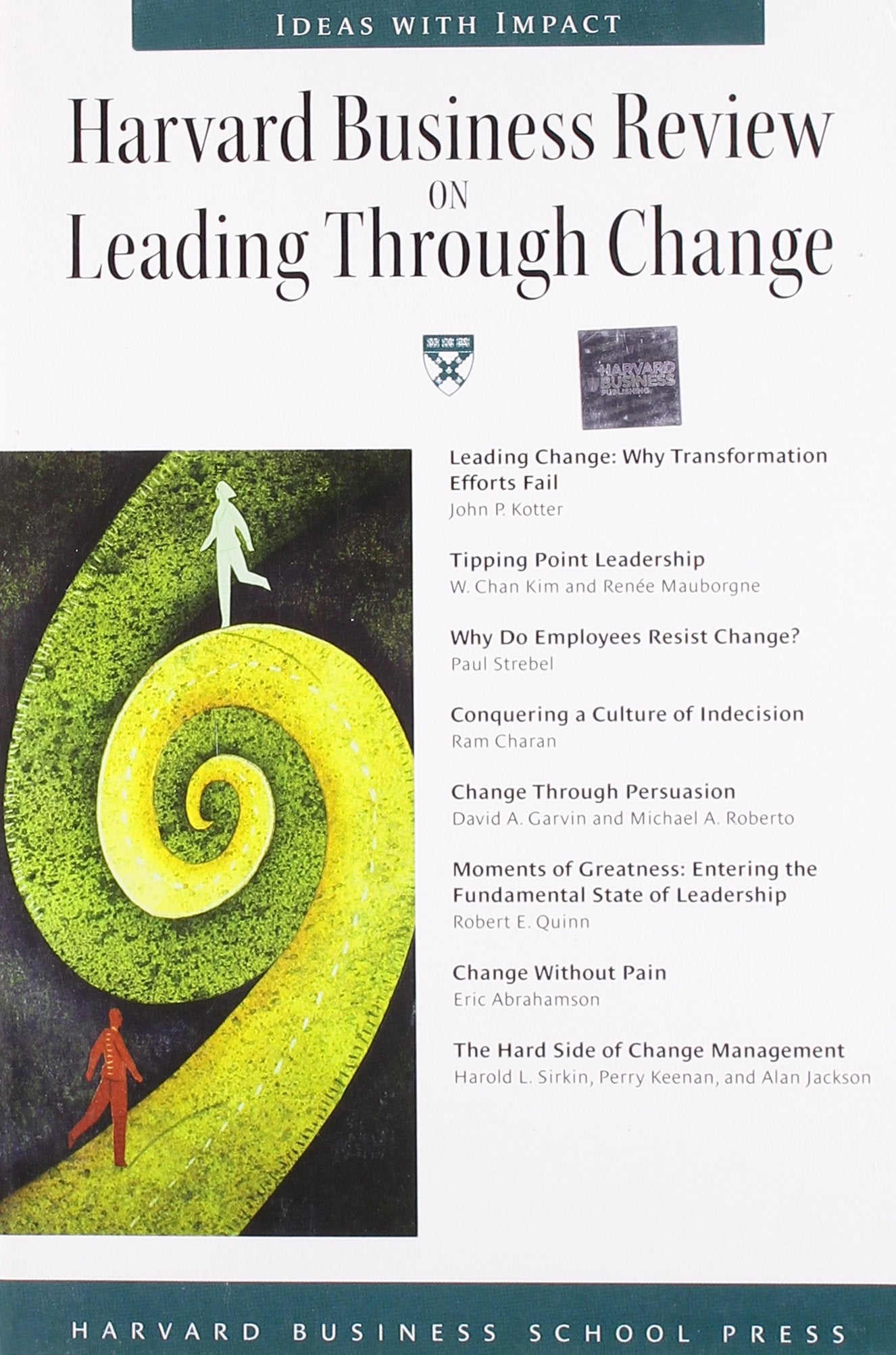 Harvard Business Review on Leading Through Change (Harvard Business Review Paperback Series),Used