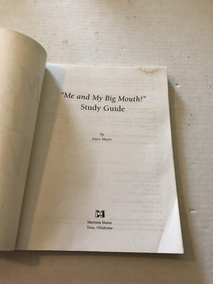 Me and My Big Mouth! (Study Guide),Used