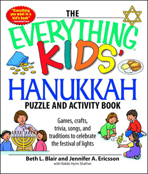 The Everything Kids' Hanukkah Puzzle & Activity Book: Games, crafts, trivia, songs, and traditions to celebrate the festival of ,Used