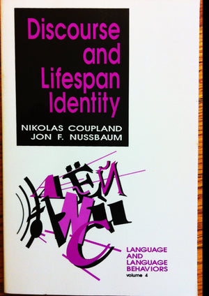 Discourse and Lifespan Identity (Language and Language Behavior),Used