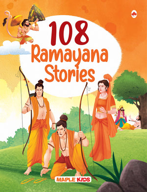 108 Ramayana Stories (Illustrated) - Story Book For Kids - English Short Stories - Epic Of India - Bedtime Children Stories - 3 To 10 Years Old Children - Read Aloud To Infants, Toddlers