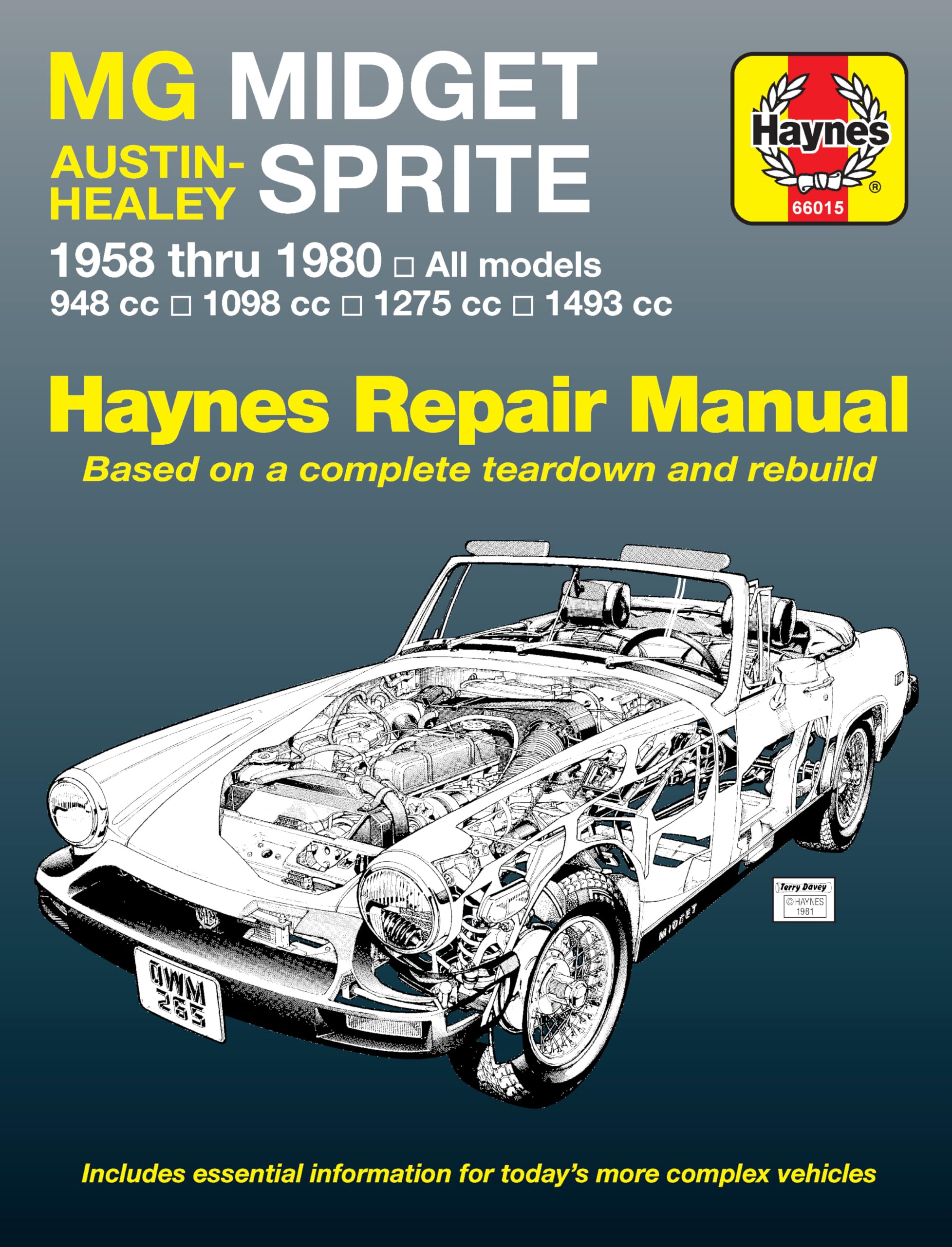 MG Midget and Austin Healy Sprite, 195880 (Haynes Repair Manuals),New