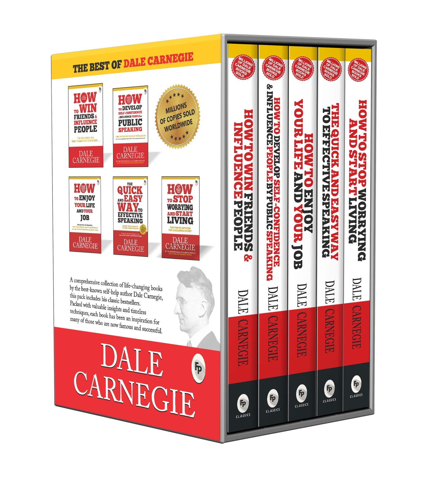 The Best Of Dale Carnegie (Set Of 5 Books),New