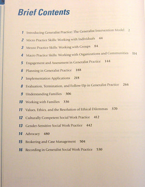 Understanding Generalist Practice,Used