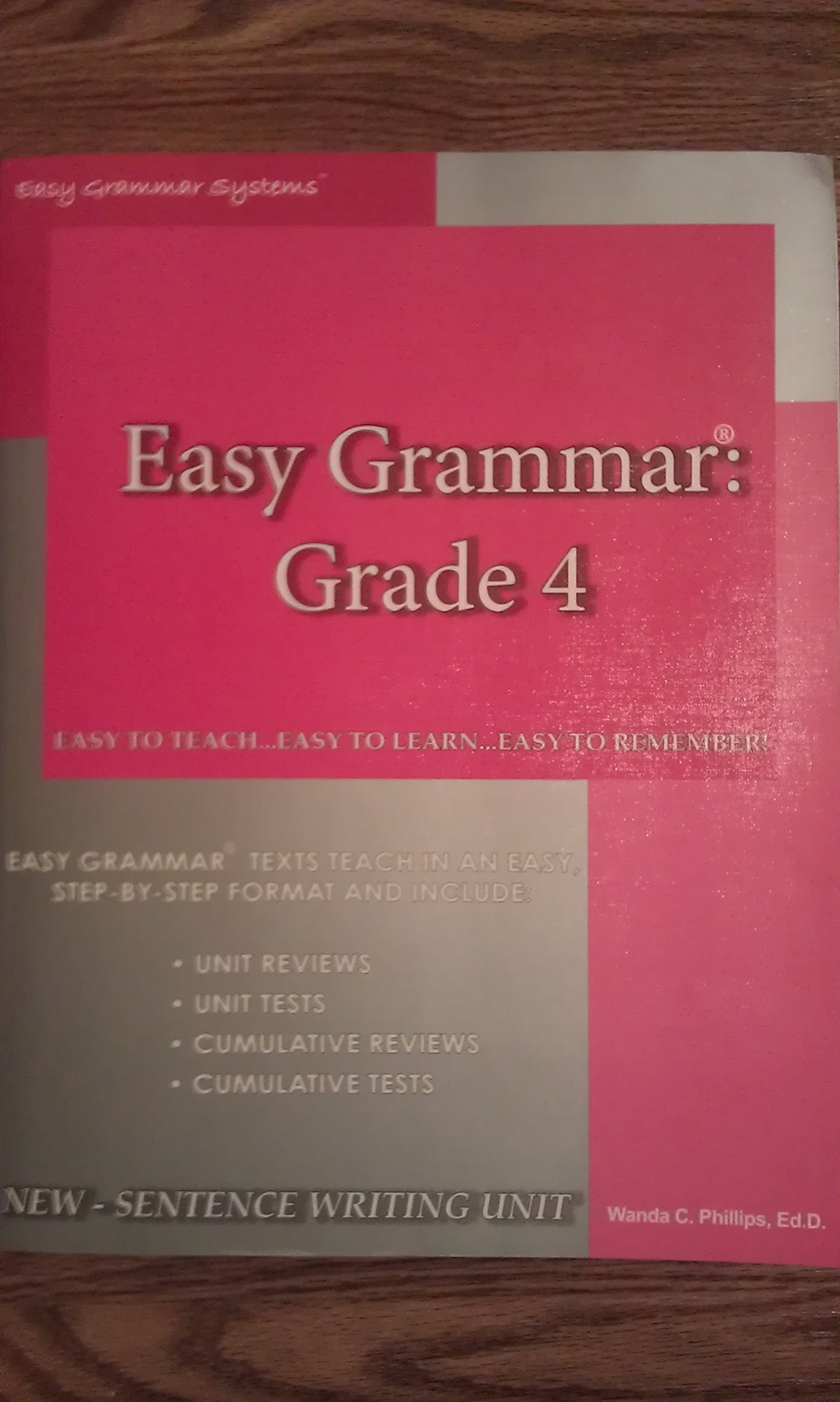Easy Grammar 4  Teacher Edition,Used