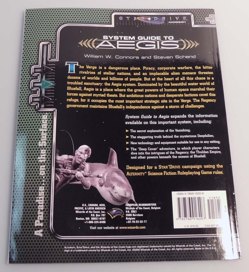 System Guide to Aegis (Alternity SciFi Roleplaying, Star Drive Setting),Used