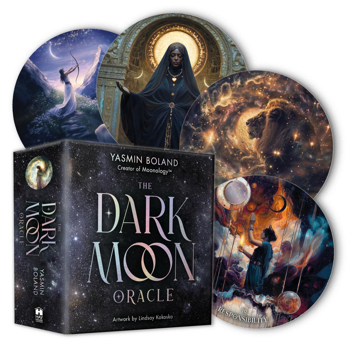 The Dark Moon Oracle: A 48Card Deck And Guidebook From The Creator Of Moonology