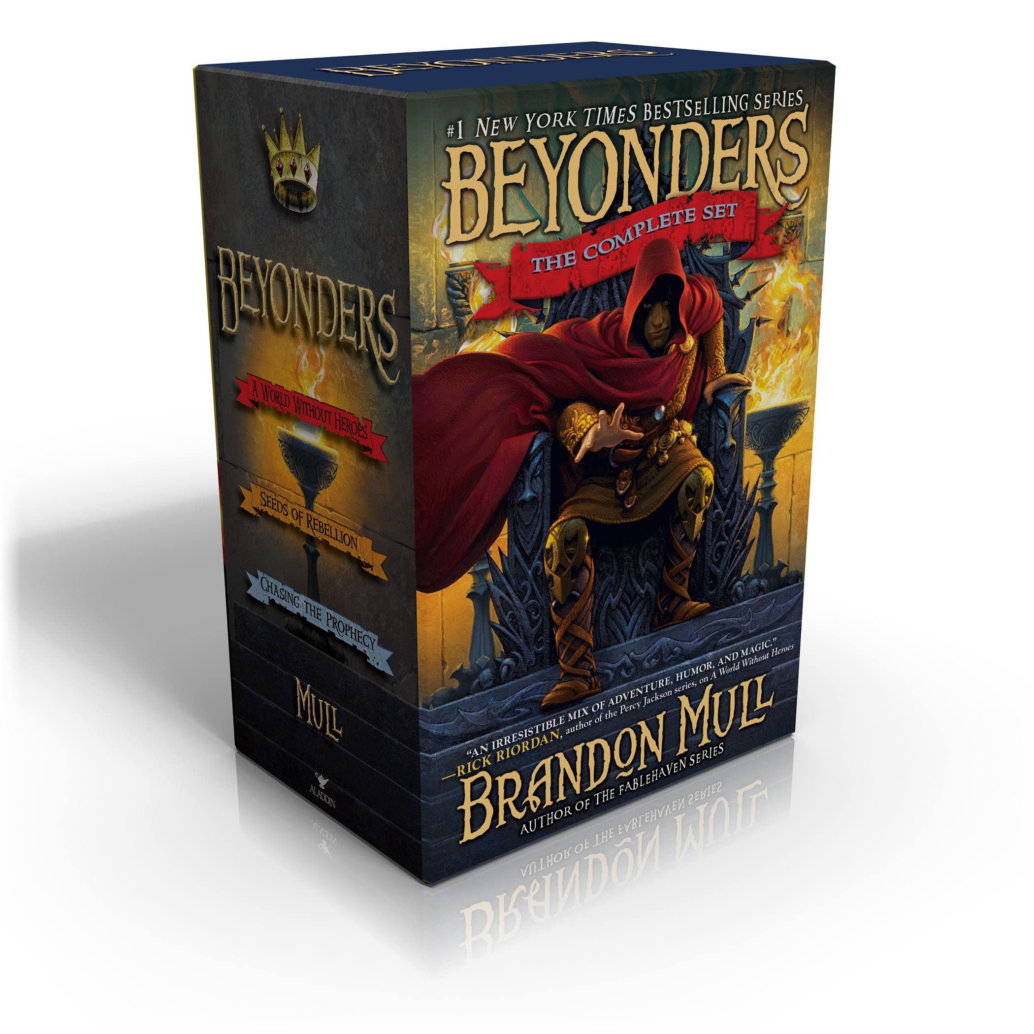 Beyonders The Complete Set (Boxed Set): A World Without Heroes; Seeds of Rebellion; Chasing the Prophecy,Used