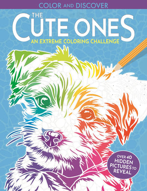 Color And Discover: The Cute Ones: 28 Hidden Pictures To Reveal