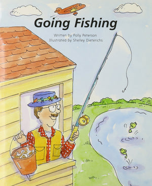 READY READERS, STAGE ZERO, BOOK 37, GOING FISHING, SINGLE COPY,Used