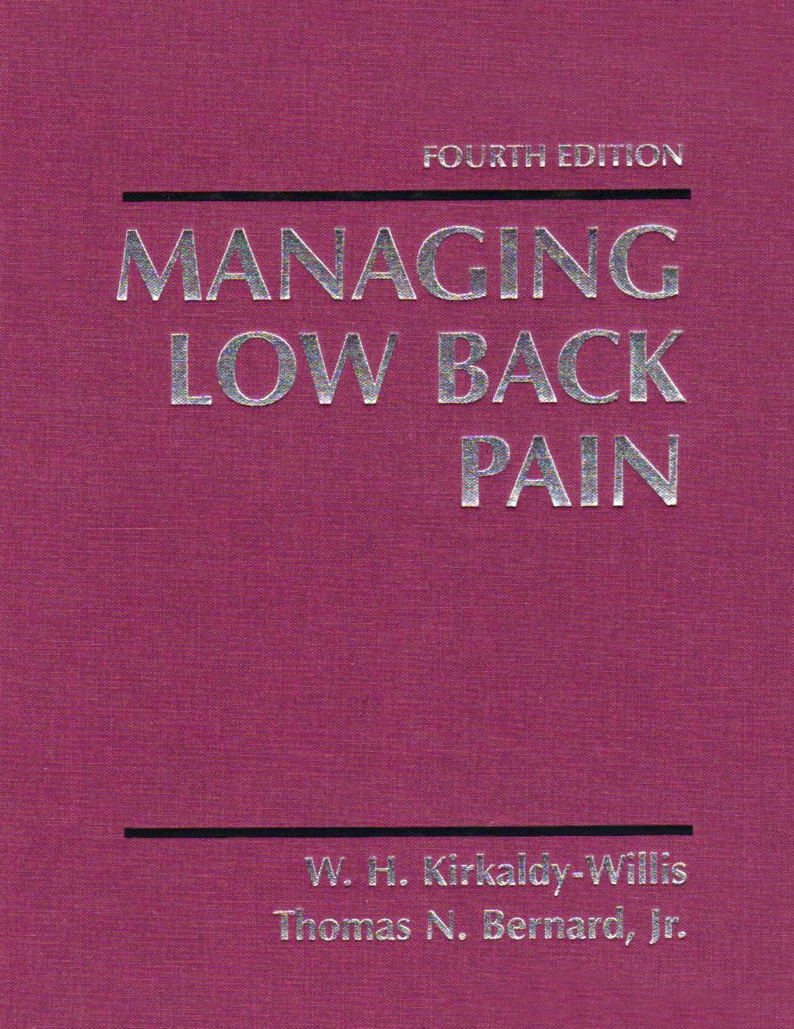 Managing Low Back Pain,Used