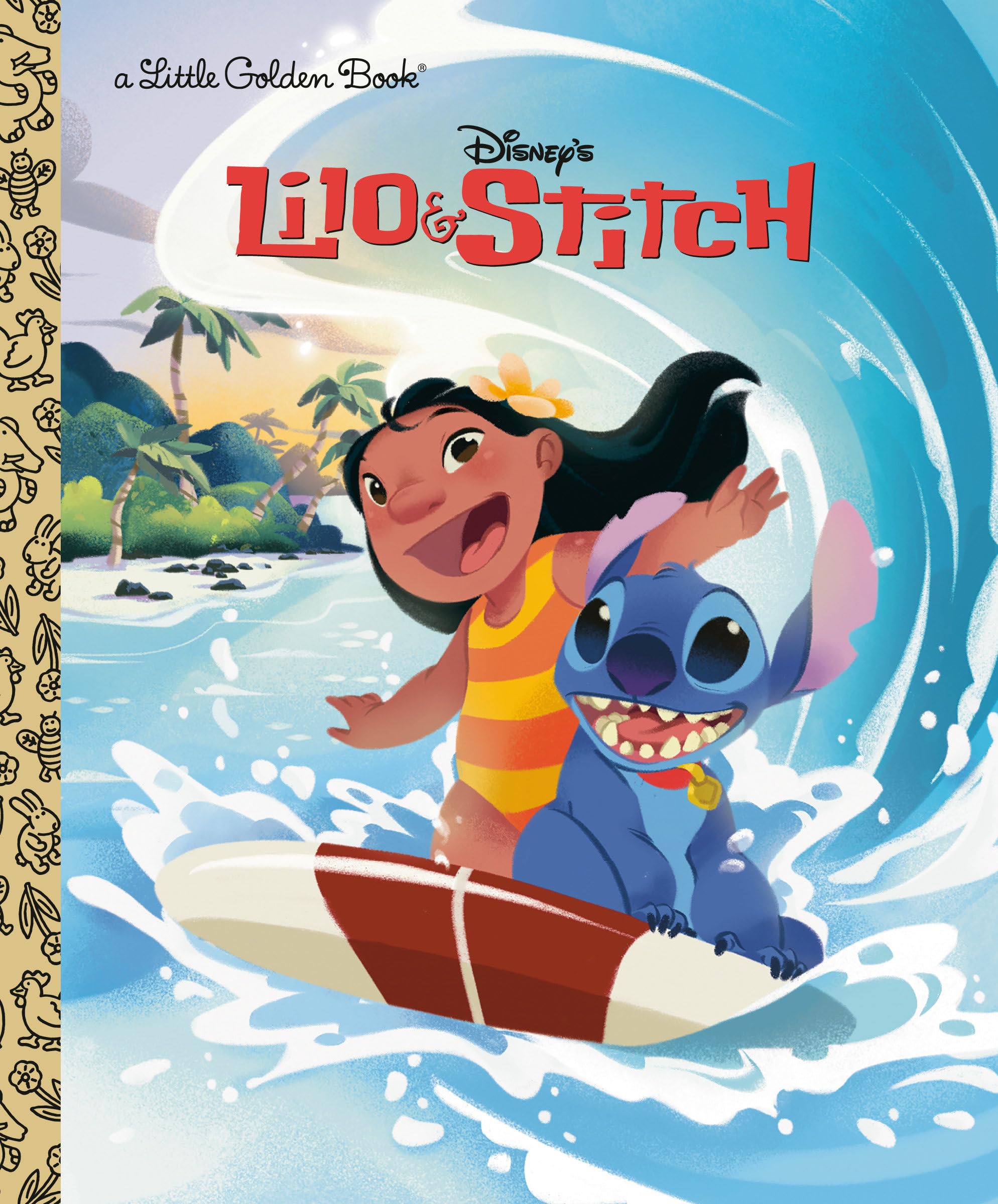 Lilo & Stitch (Disney Lilo & Stitch) (Little Golden Book)-used