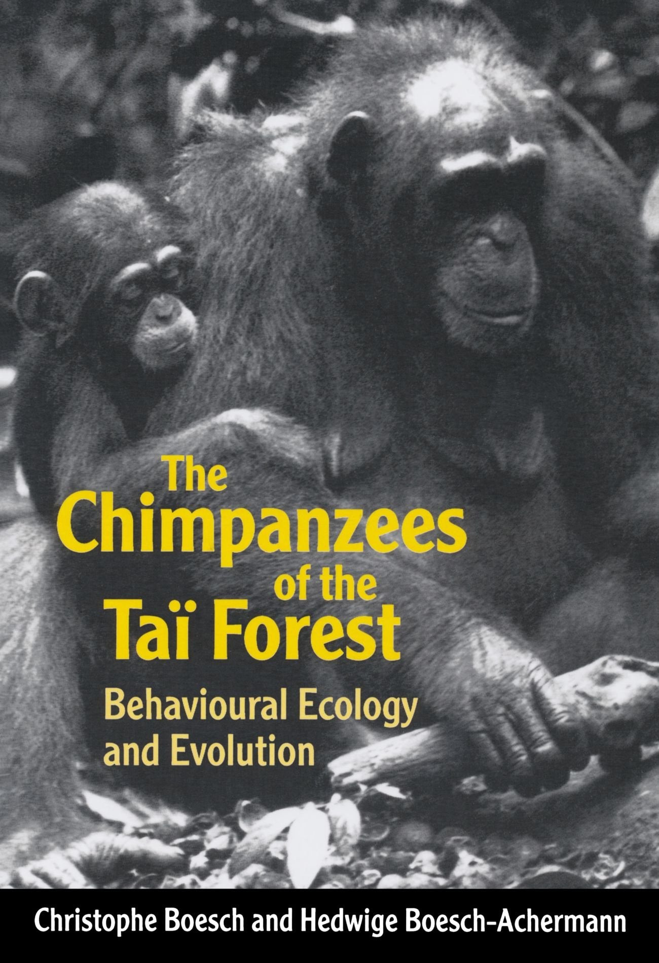 The Chimpanzees Of The Ta Forest: Behavioural Ecology And Evolution,Used