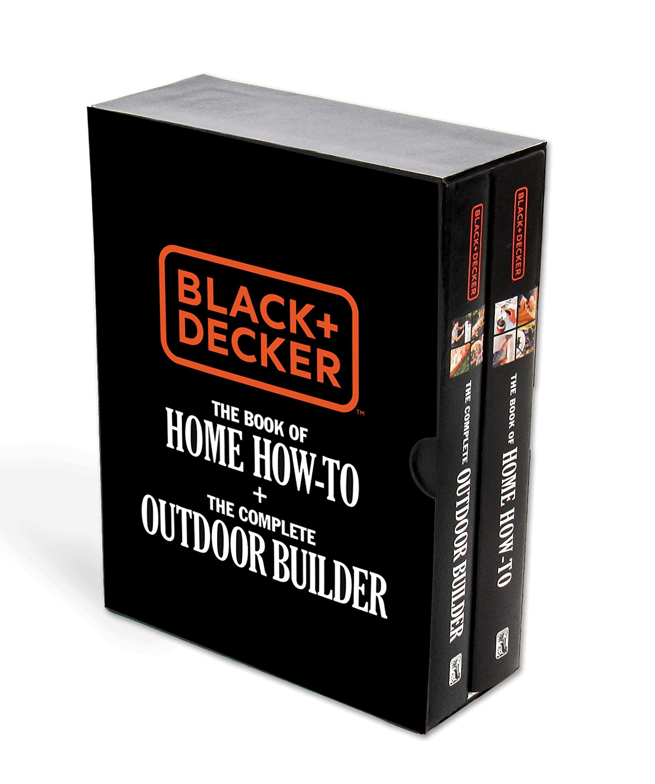 Black & Decker The Book of Home HowTo + The Complete Outdoor Builder: The Best DIY Series from the Brand You Trust,Used