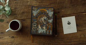 ESV Single Column Journaling Bible, Artist Series (Hardcover, Joshua Noom, The Lion and the Lamb),New