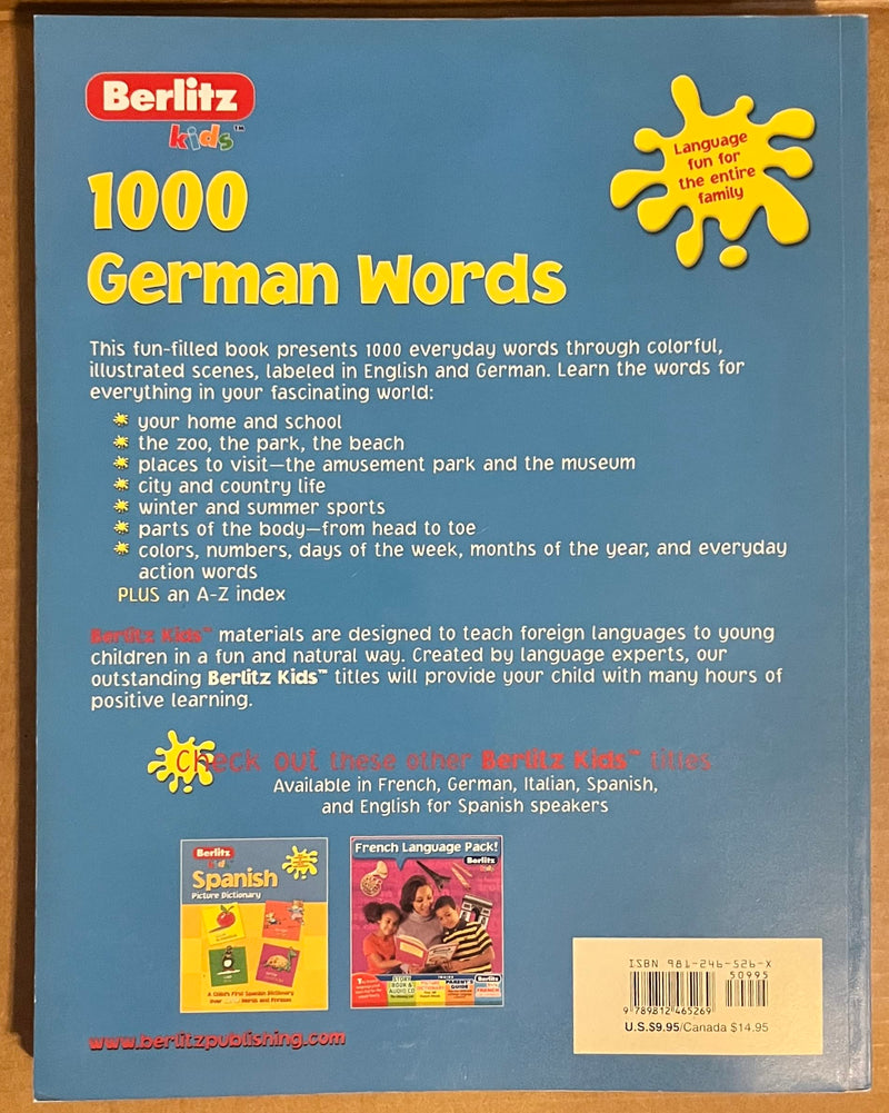 1000 German Words (1000 Words),Used
