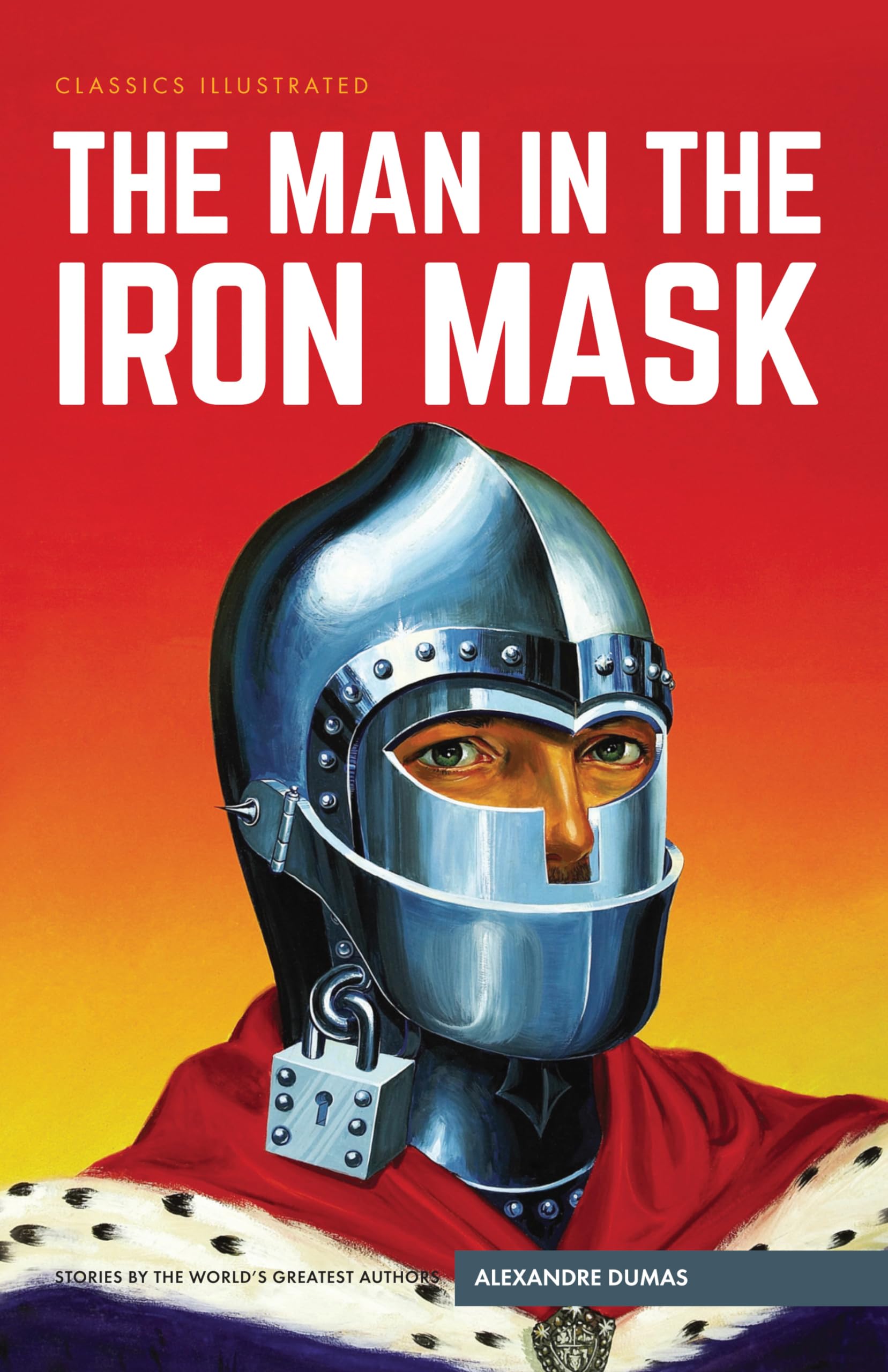 The Man in the Iron Mask (Classics Illustrated),Used