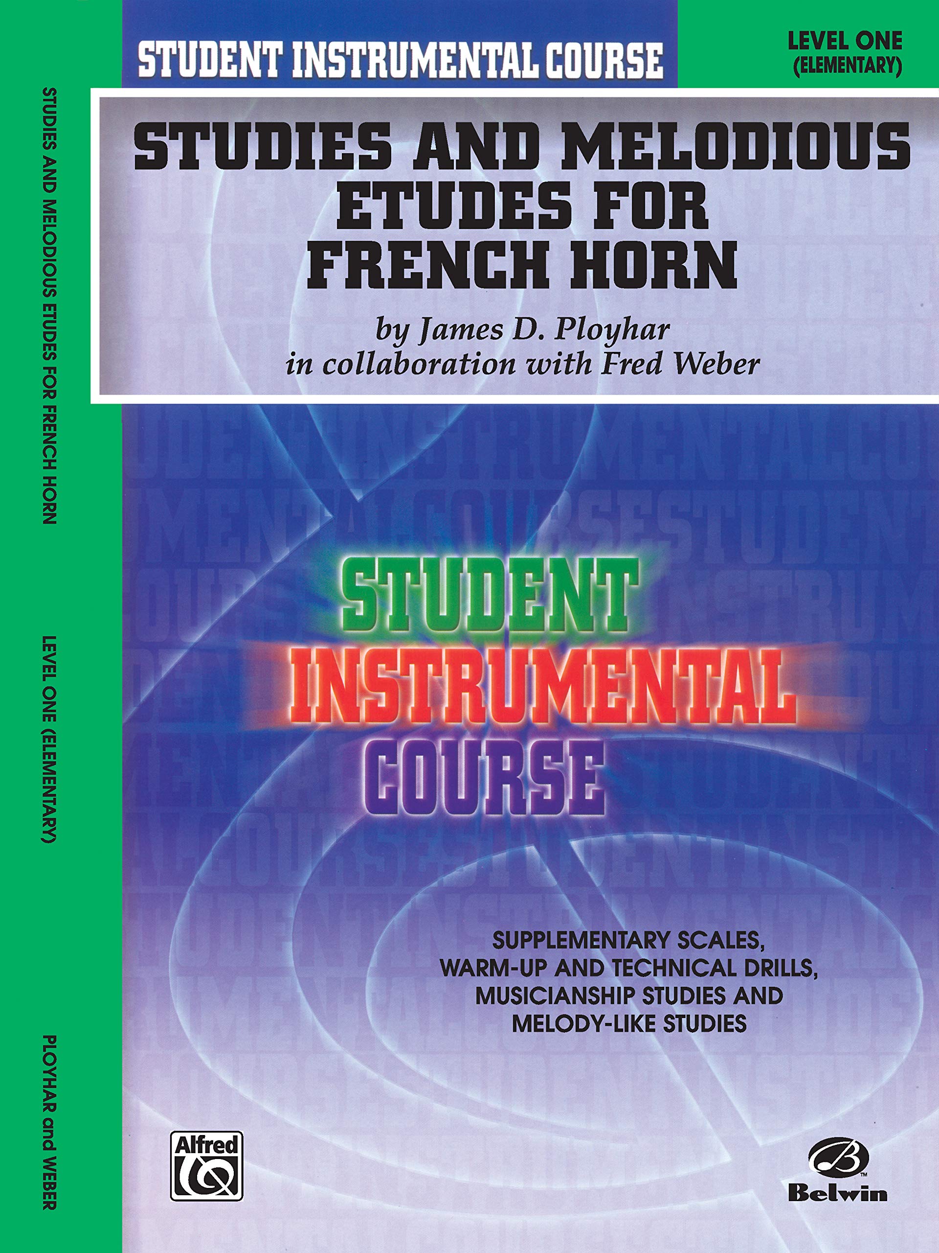 Student Instrumental Course Studies and Melodious Etudes for French Horn: Level I,Used